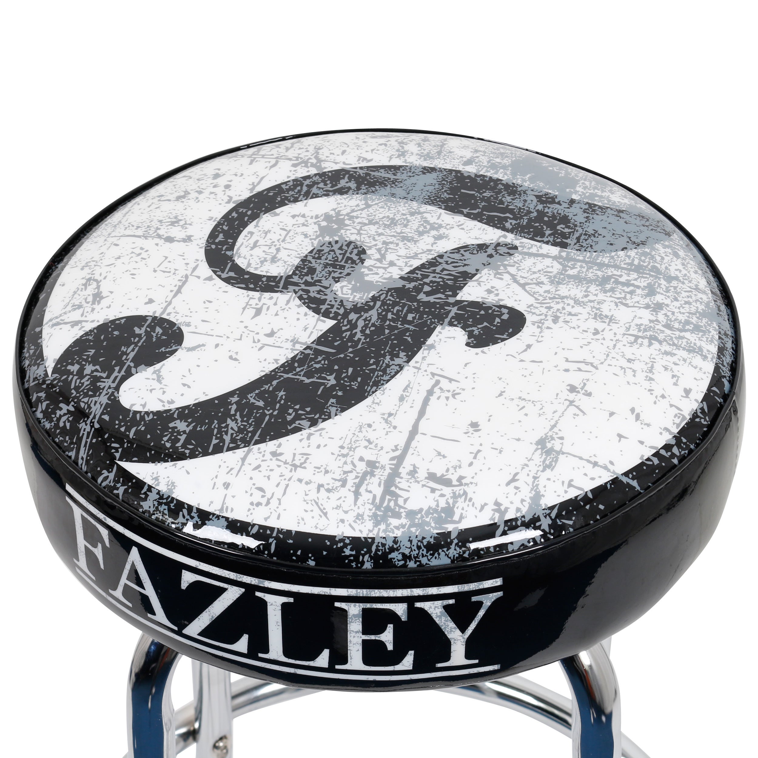 Fazley Barstool 60 cm kruk met vintage logo 60 cm