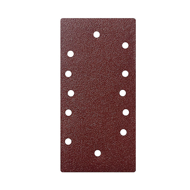 Abrasif pour ponceuse vibrante Universal 1/3 185 x 93 mm, Grain 120 - 5 pièces