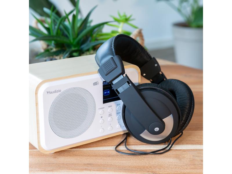 Audizio DAB  Radio Milan Weiss DAB  Radio mit Bluetooth