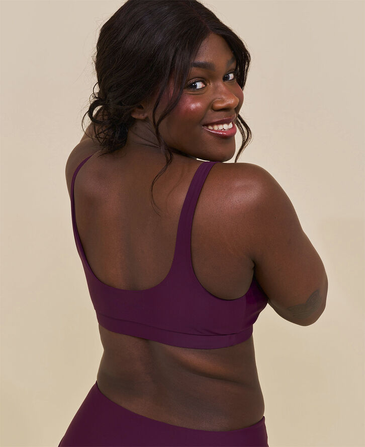 Cartel Copenhagen Agung sporty bikini top - Deep Deep