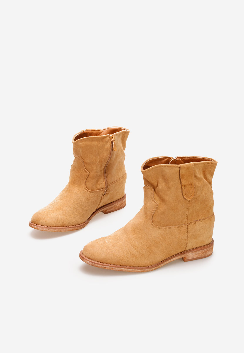 Bottines compensées chameau Medova V3
