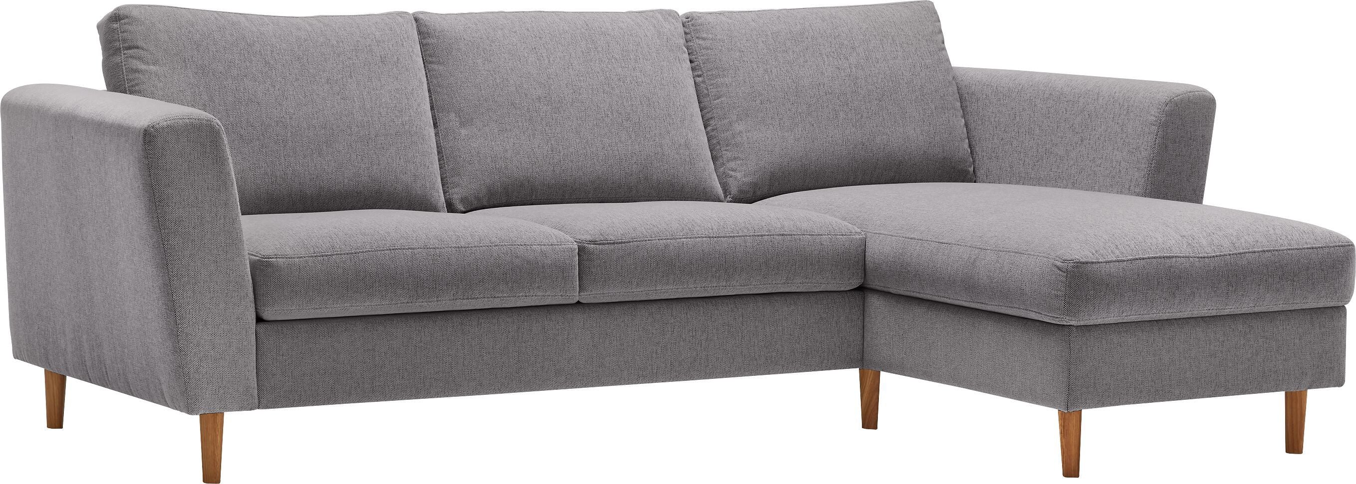 DIENER Ecksofa - Hellgrau / B: 235.0 cm x T: 156.0 cm x H: 81.0 cm