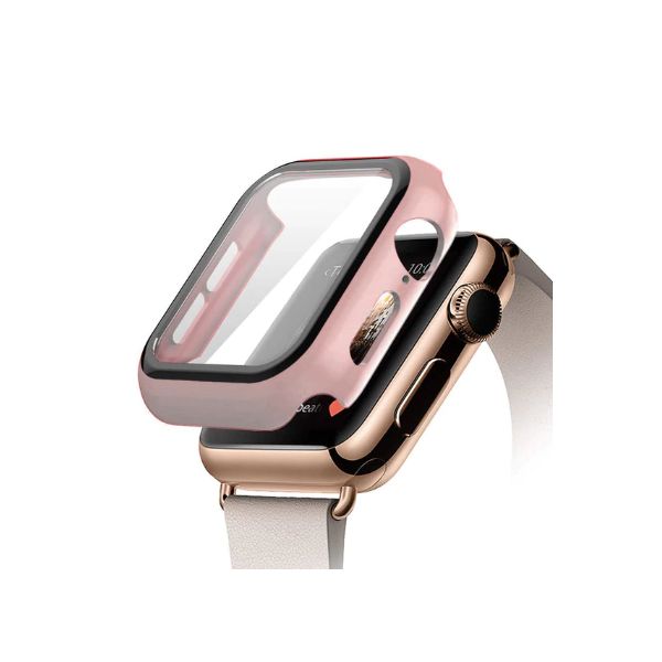G4M Capa de Proteção   Vidro para Apple Watch Series 9 Aluminum - 45mm Pink - 7427285977583