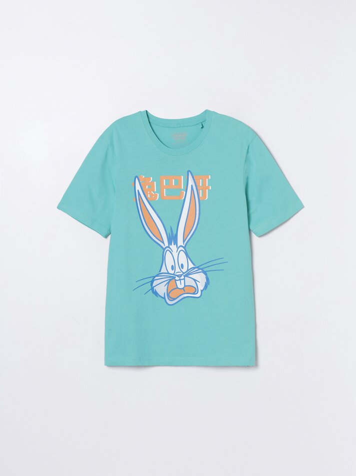 Pijama Bugs Bunny Looney Tunes © &™ Warner Bros. - Verde Pastel