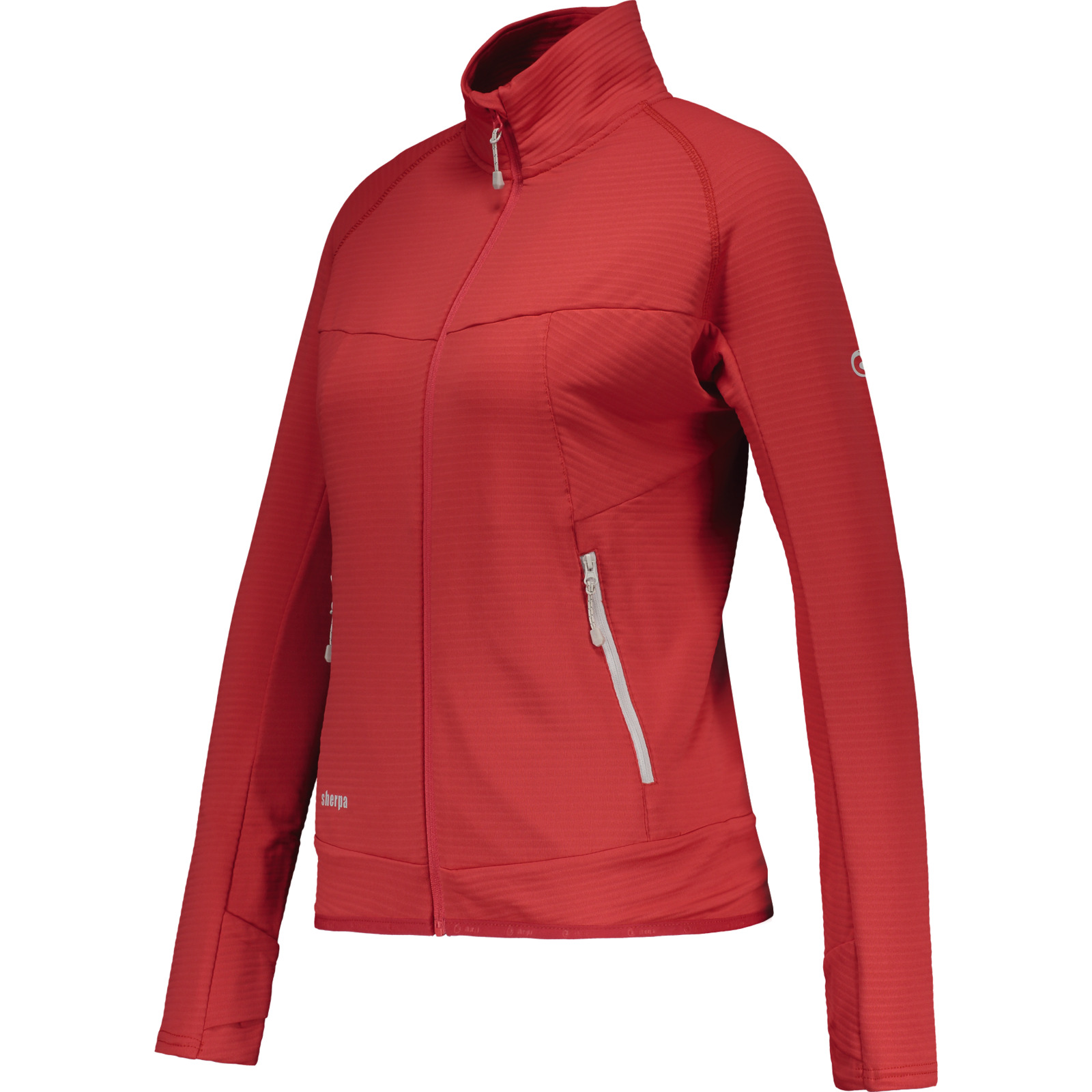 Sherpa Damen-Fleecejacke Rumtek L, rot