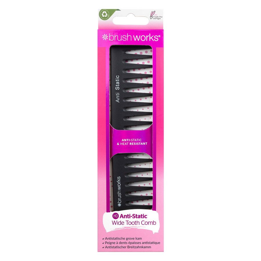 Brushworks Anti-Static Wide Tooth Comb
