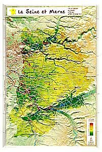 GEORELIEF - GEORELIEF D77 SEINE ET MARNE 31X21