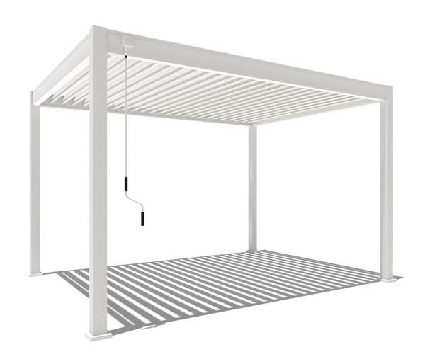 Weide Classic Pergola 3x4 Alu-Stahl, ca.