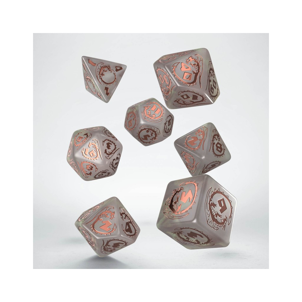 Set de Dés Dragon - Quartz