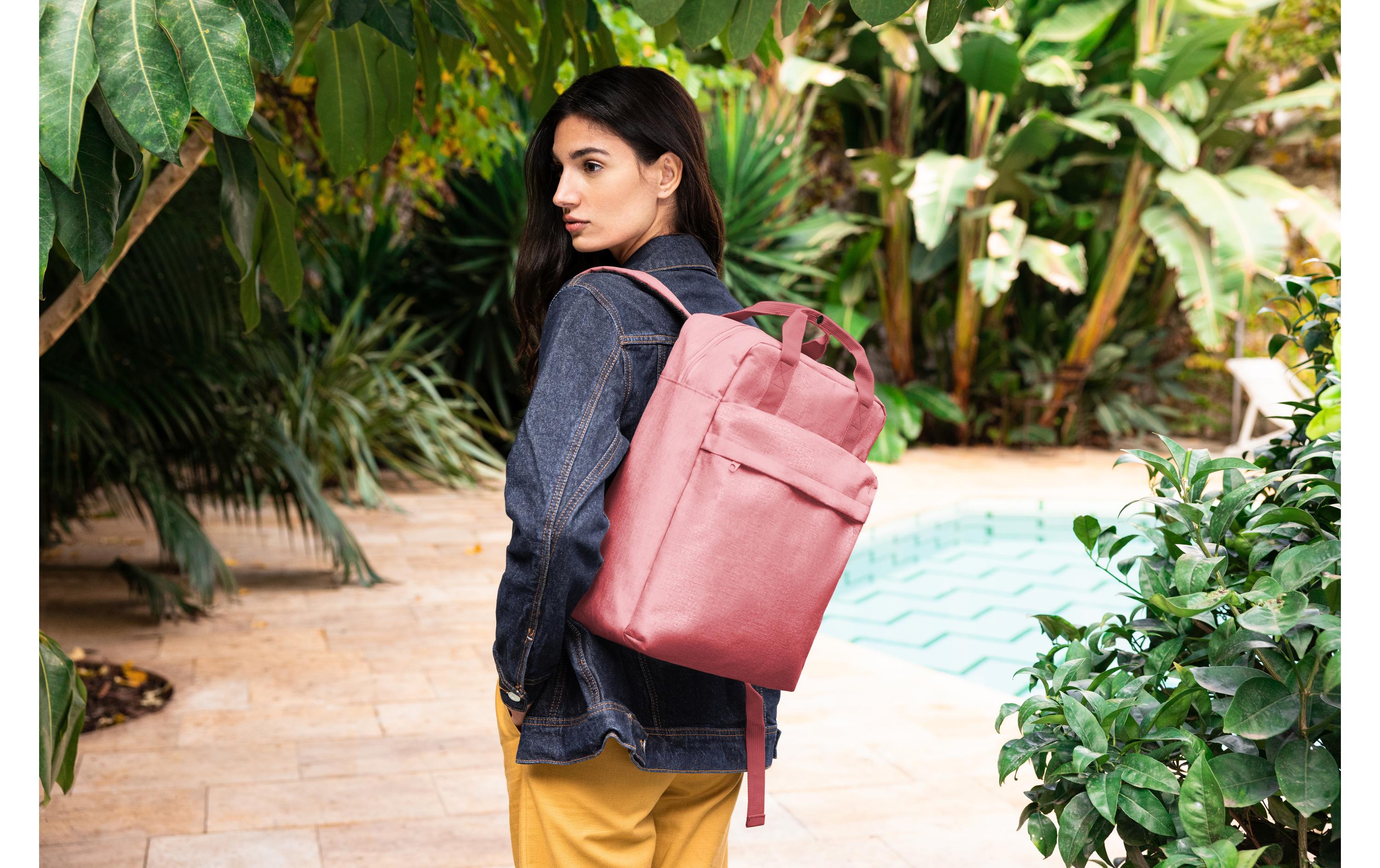 Rucksack Allday M Twist BerryTages-Rucksack aus recyceltem Material