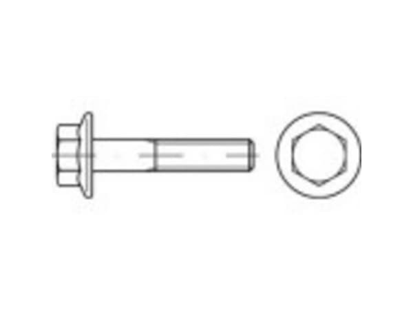 TOOLCRAFT 139720 Sekskantsskruer med flange M16 30 mm Udvendig sekskant DIN 6921 Stål 50 stk