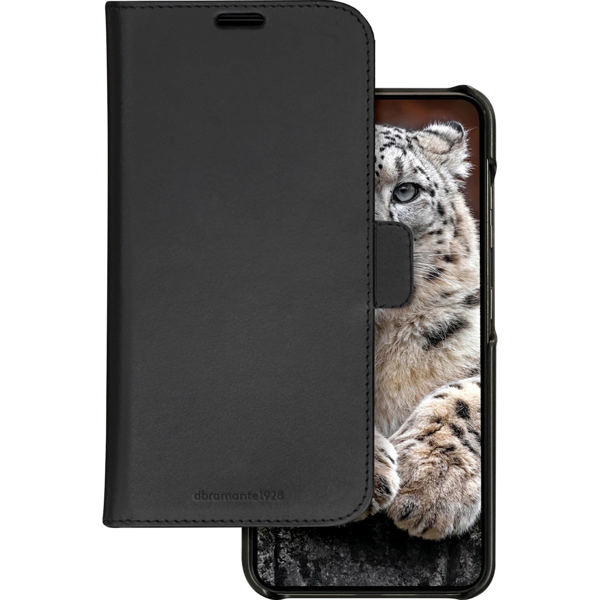 Dbramante1928 Lynge Samsung Galaxy S24 Plus lommebokdeksel (sort)