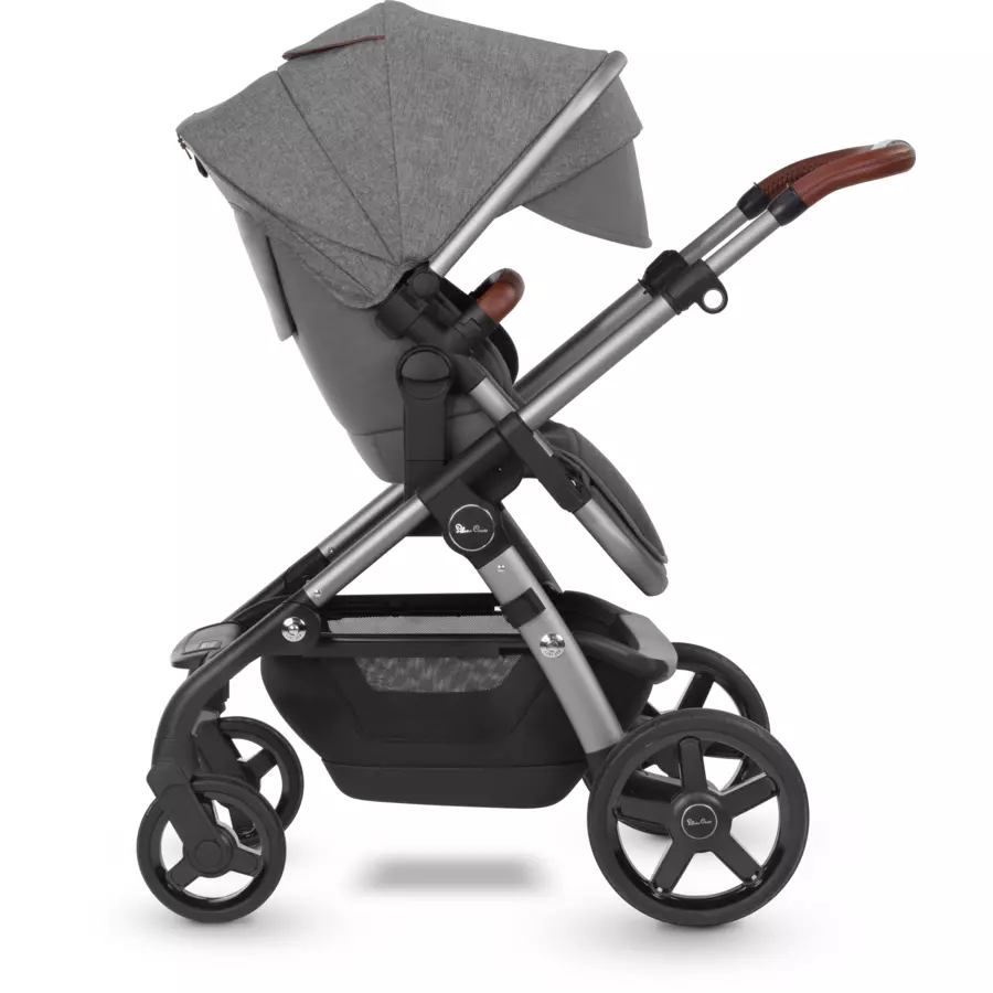 Silver Cross Kombikinderwagen Wave Zinc Grau