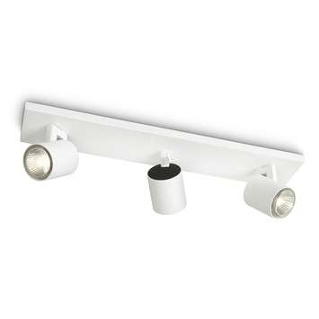 Philips Opbouwspot MyLiving Runner Wit 3 x 50W