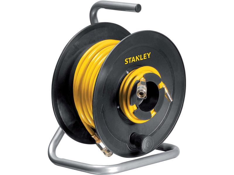 Stanley Druckluft-Schlauchaufroller 20 m, 8 x 12 mm Schlauchaufroller ideal für Garagen und Werkstatt