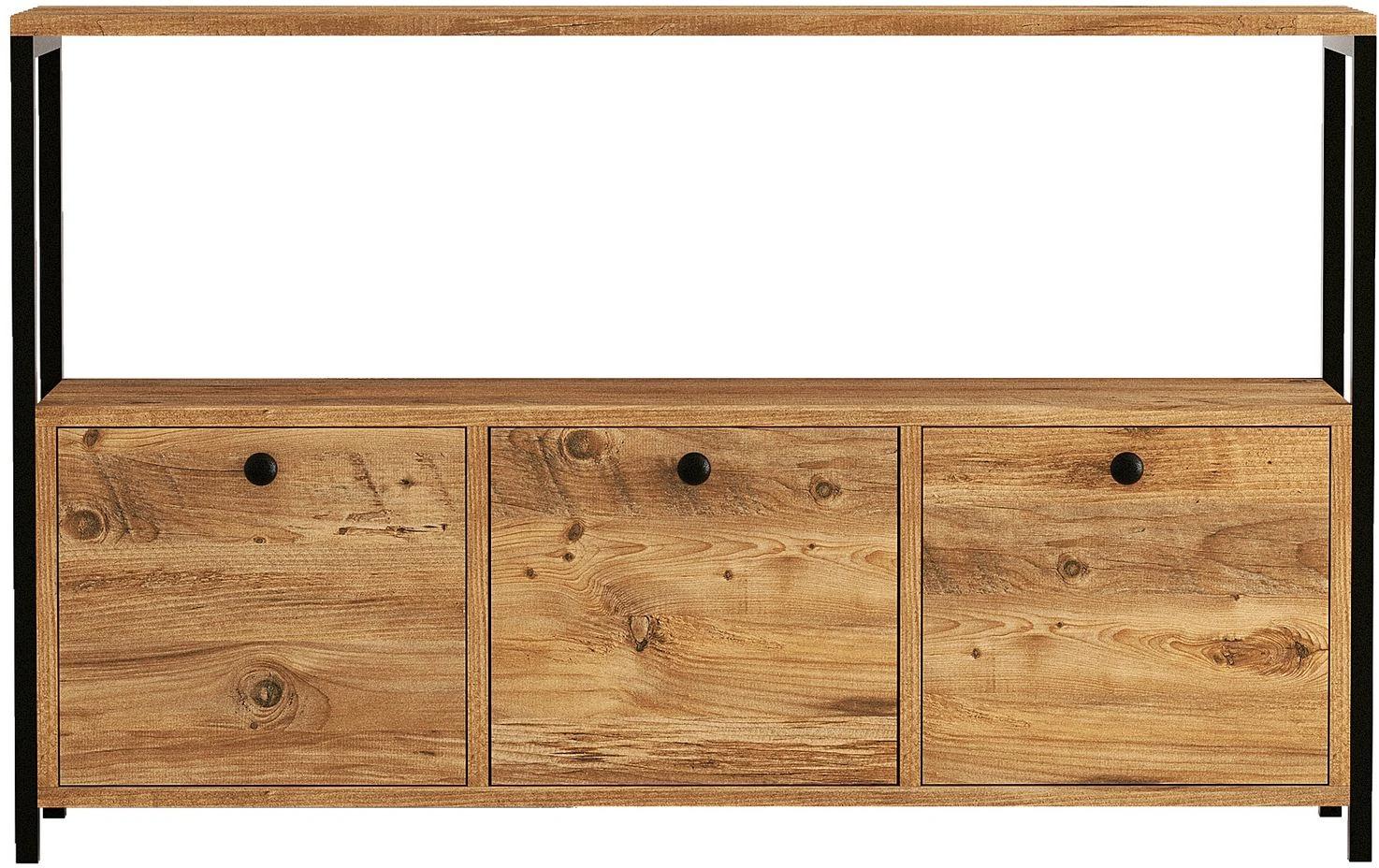 Konsolentisch Nero v2 120 x 75 cm, Braun/Schwarz<br>Konsole
