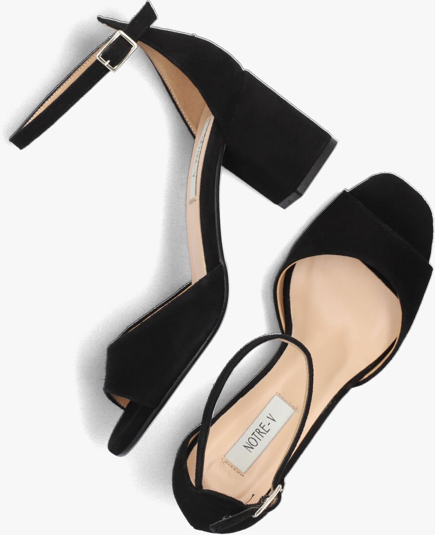 NOTRE-V zwarte notre-v sandalen 16054