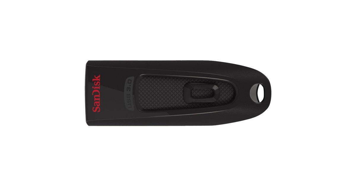 SanDiskUltra USB3.0 256 GB usb-stick  (Zwart/rood, SDCZ48-256G-U46)