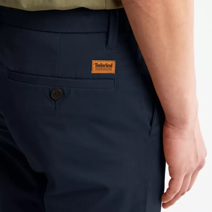 Pantalon chino extensible Sargent Lake pour homme en bleu marine
