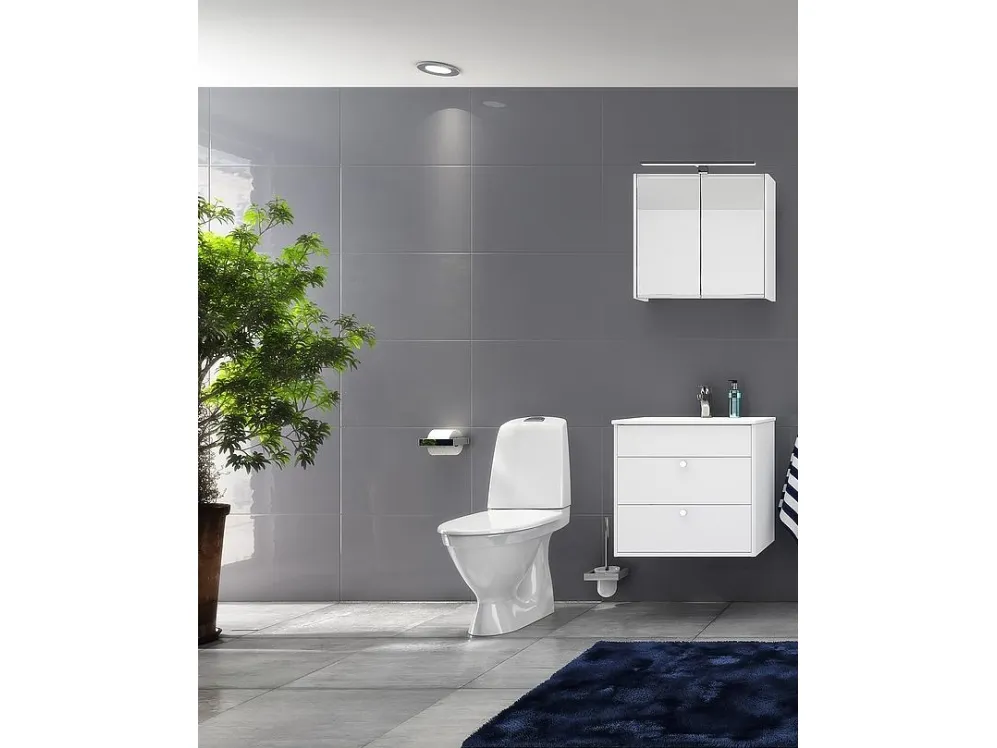 Gustavsberg GB1115102R1304, Hvid