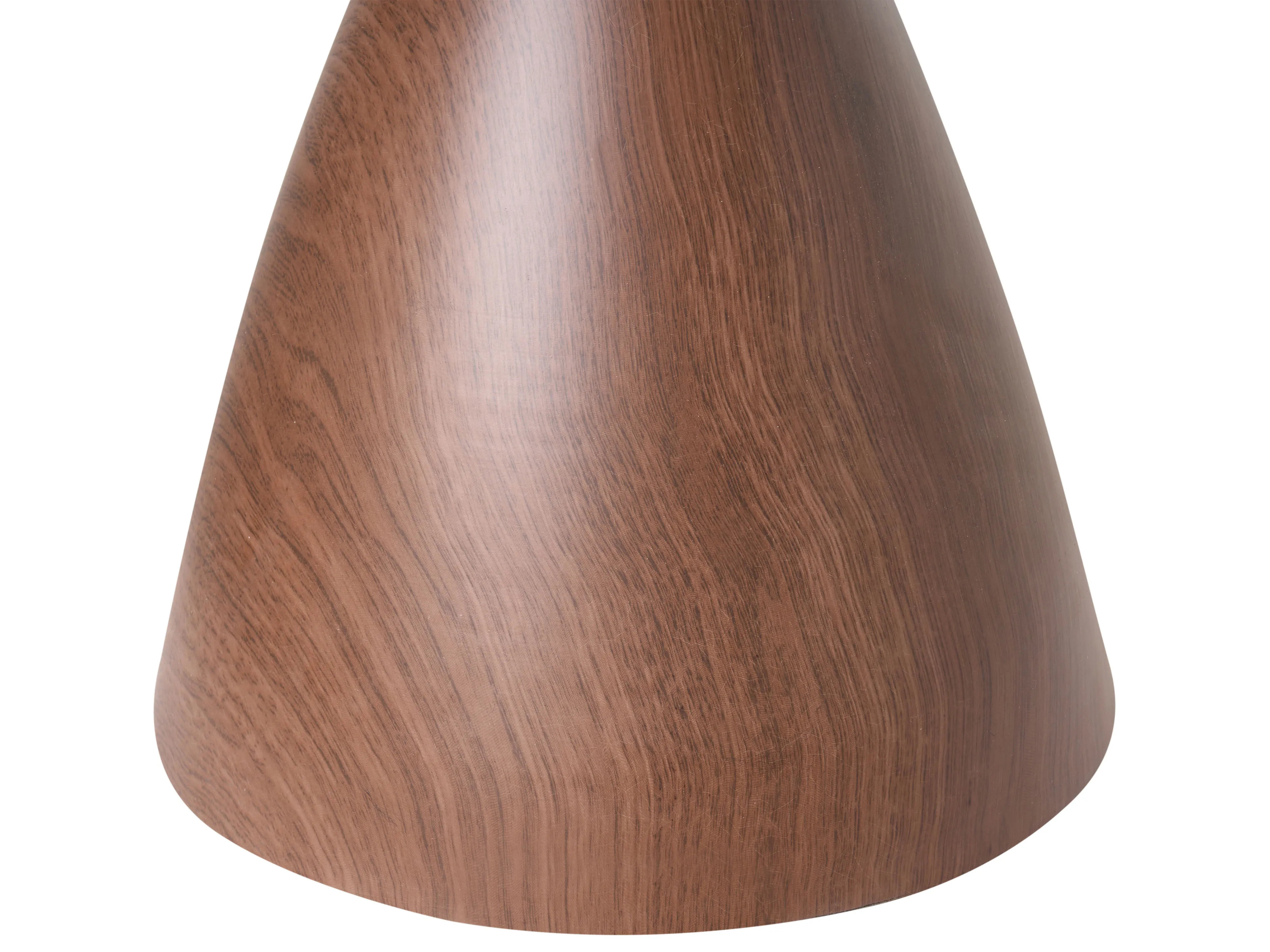 Bijzettafel CORELLA Veiligheidsglas Bruin/zwart
