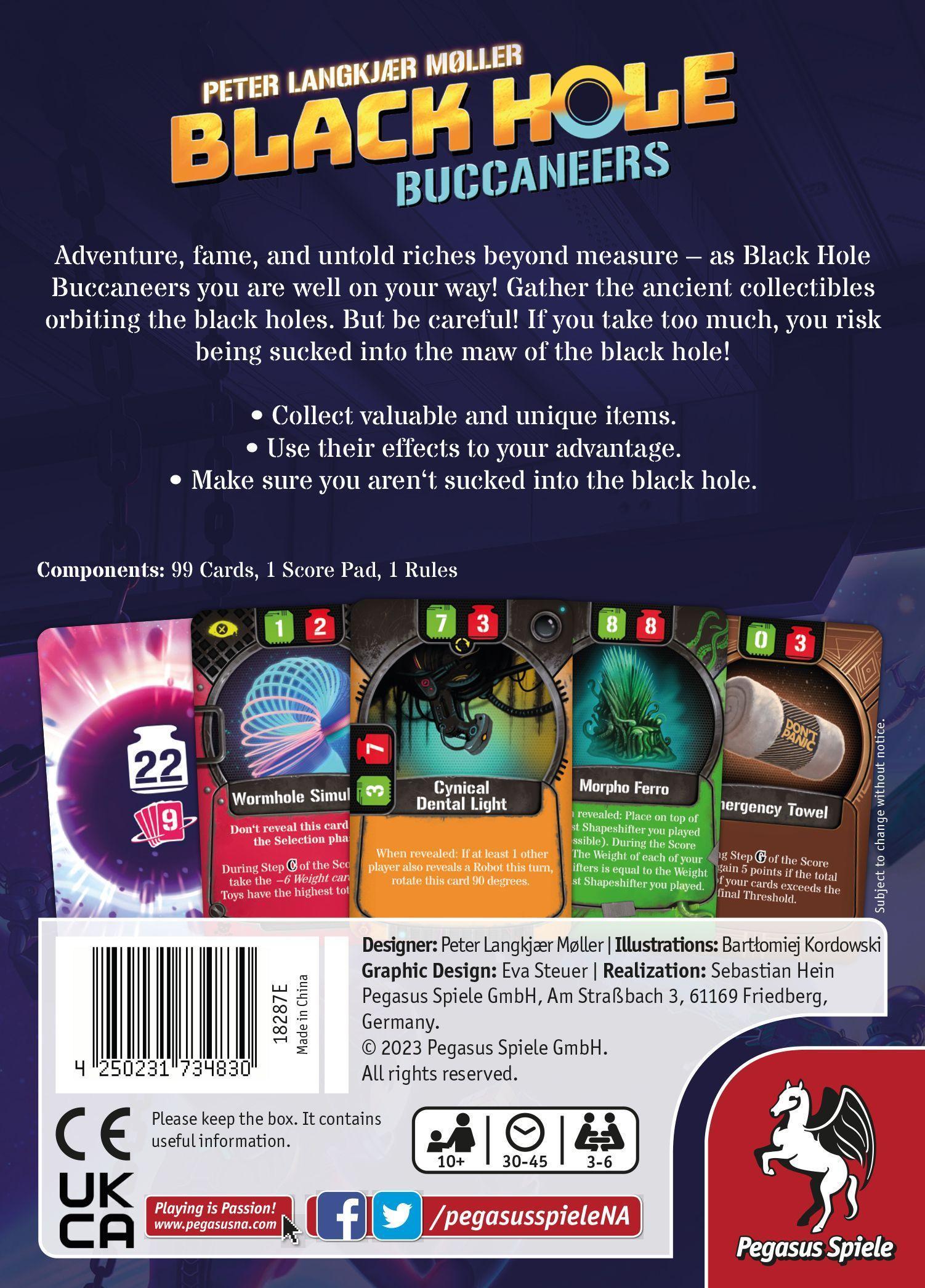 Black Hole Buccaneers, English Edition