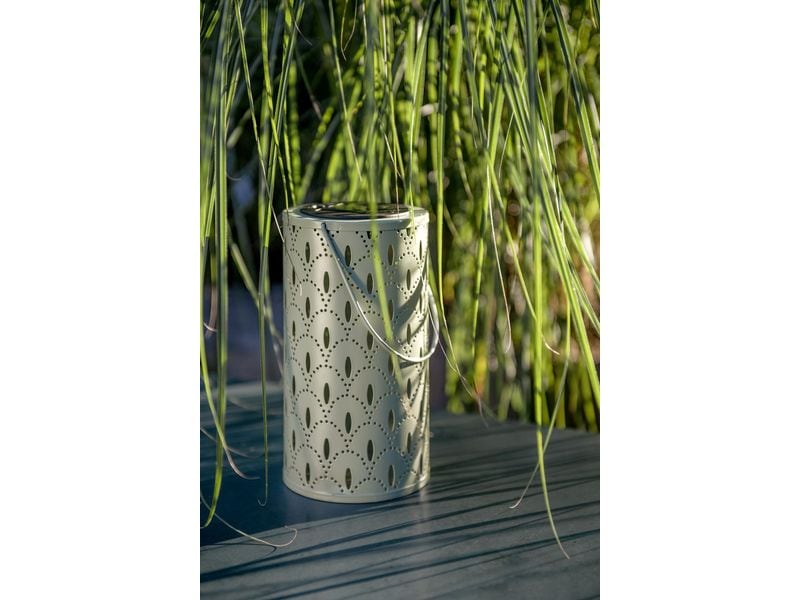 STT Solar Ornament Lantern Grün Dekolicht zum Aufstellen oder Aufhängen