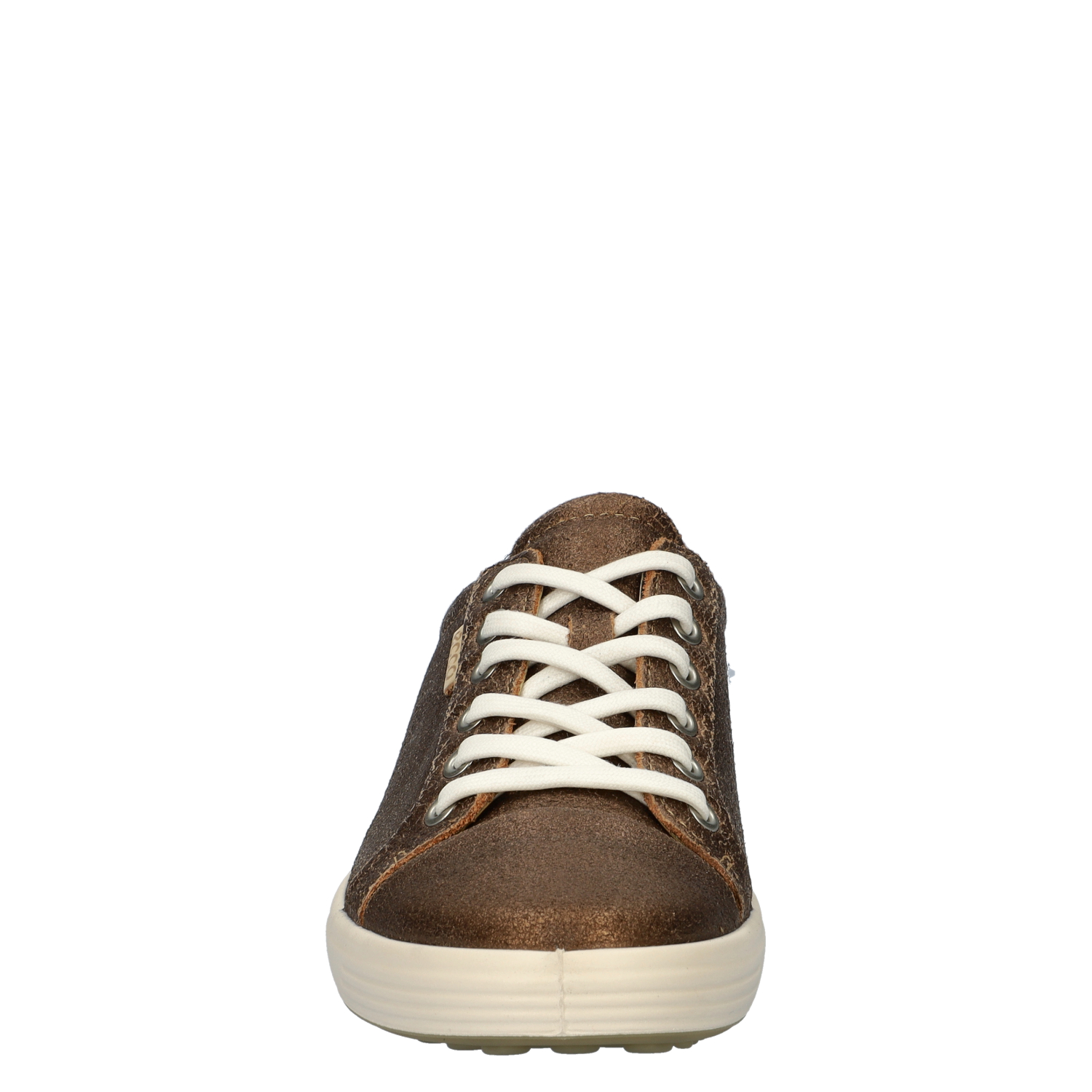 Soft 7  dames sneaker Ecco Brons