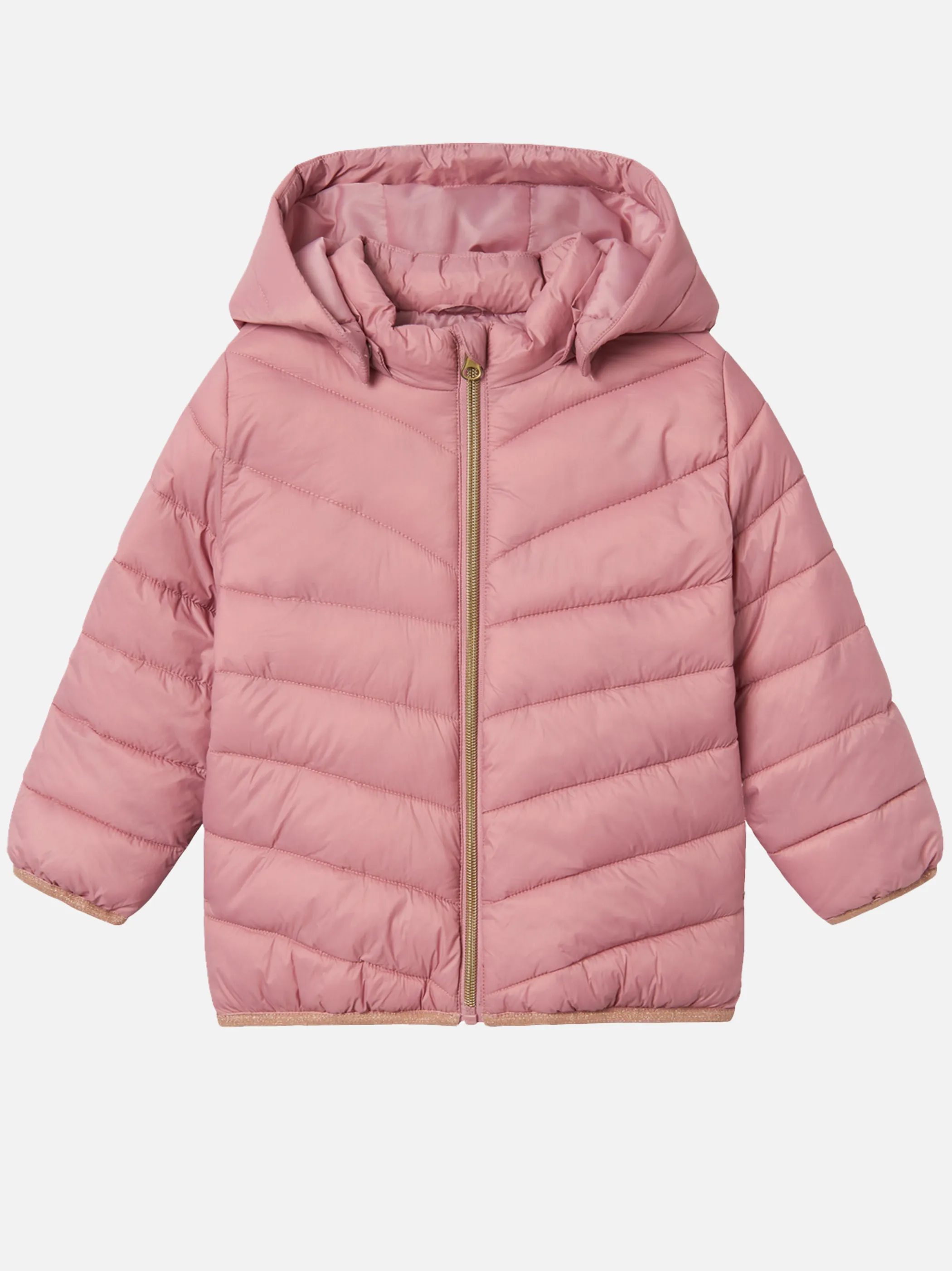 Mädchen Steppjacke mit Kapuze
