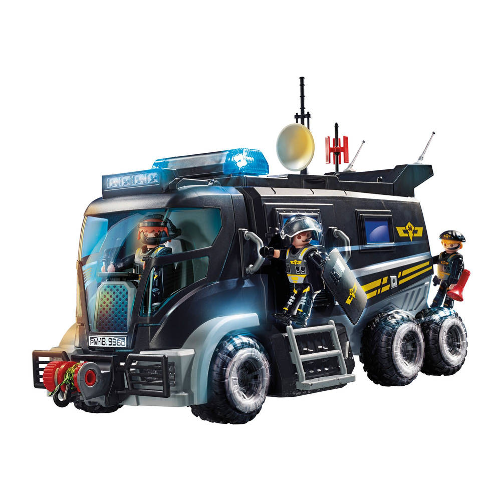PLAYMOBIL City Action SIE-truck met licht en geluid 9360