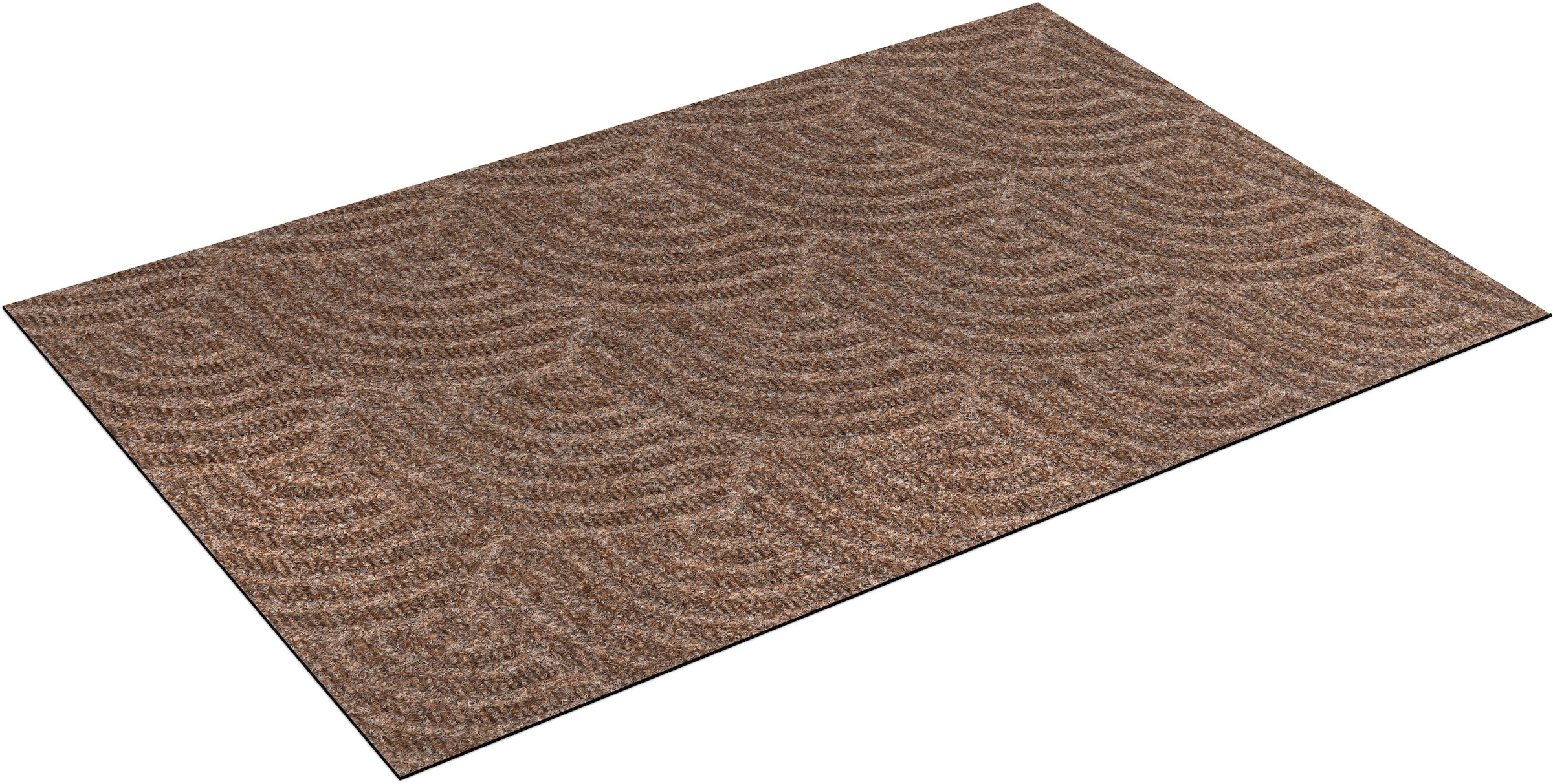 wash+dry by Kleen-Tex Fussmatte »DUNE Waves taupe« rechteckig 8 mm Höhe