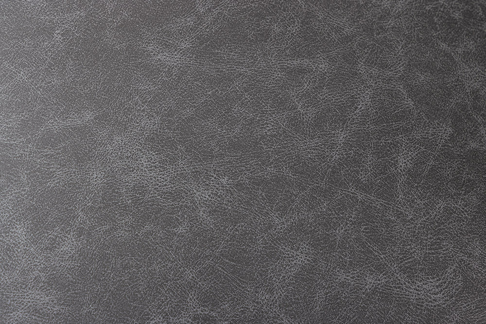 Chesterfield Stuhl CASTLE schwarz Kunstleder Gummiholz Ziernieten