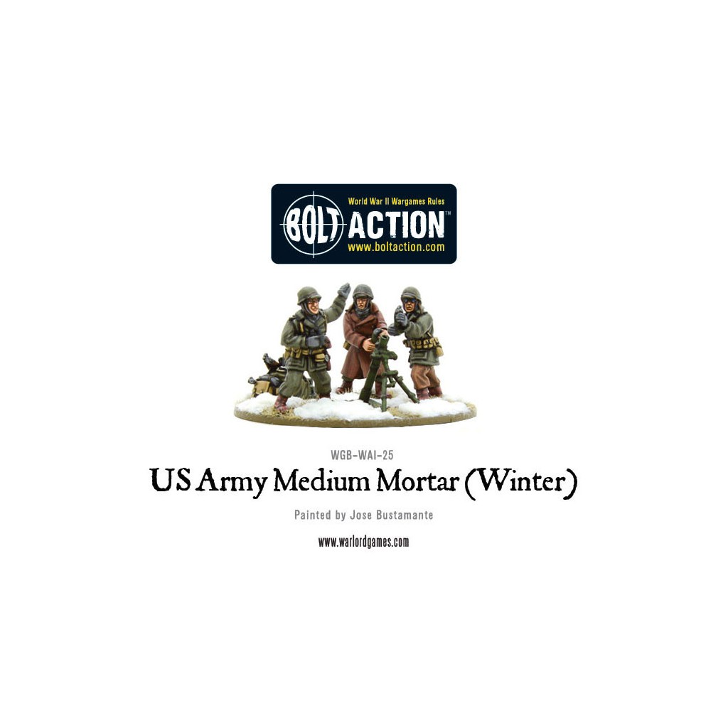 Bolt Action - US - Medium Mortar (Winter)