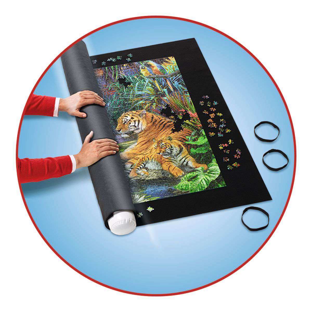 Ravensburger Spiel Puzzle Roll & Go XXL