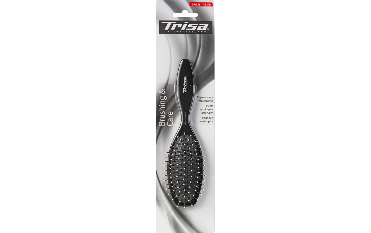 Basic Brushing Small, GummikissenbürsteHochwertige Haarbürste mit Metallstiften