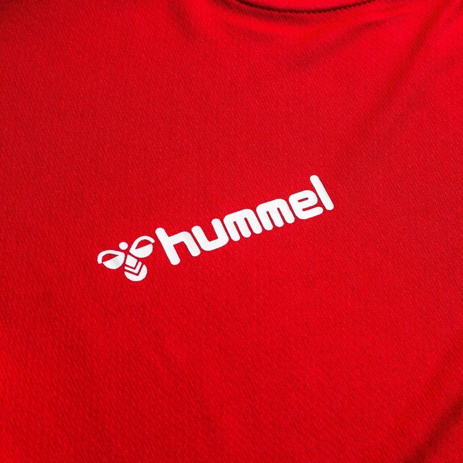 Hummel Maillot Authentic Poly - Rouge/Blanc