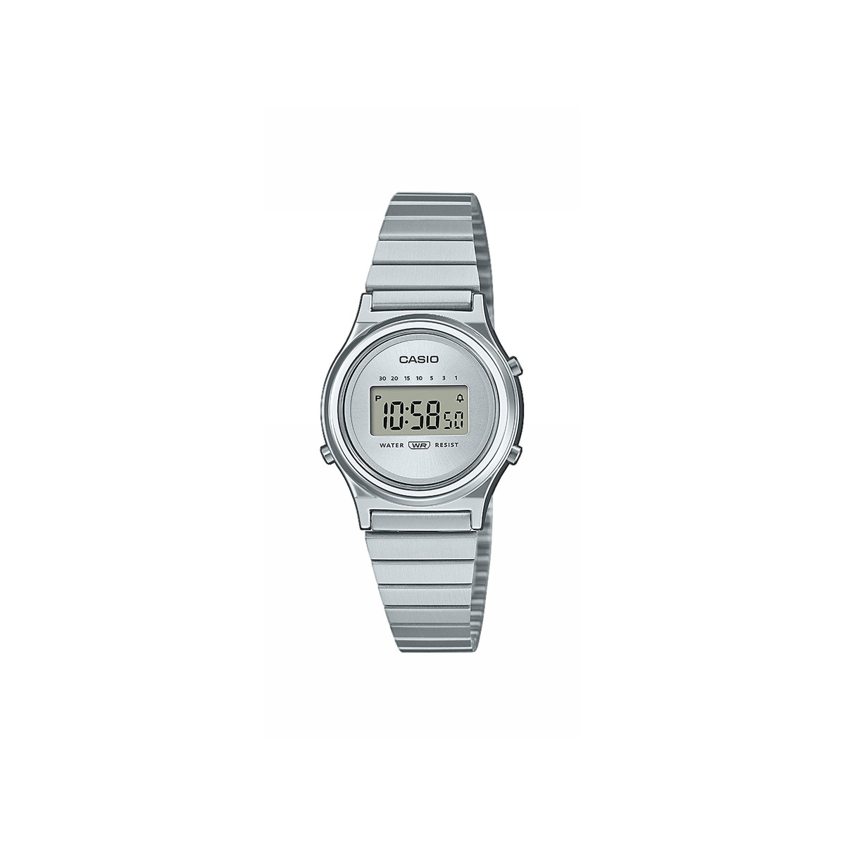 Montre CASIO VINTAGE femme bracelet acier inoxydable