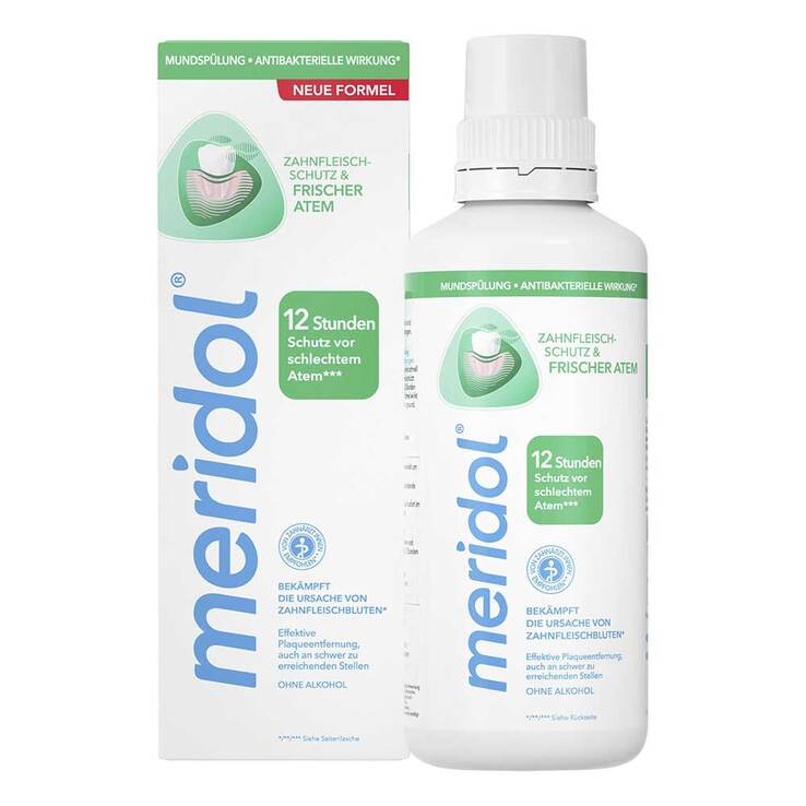 Meridol sicherer Atem Mundspülung, 400 ml