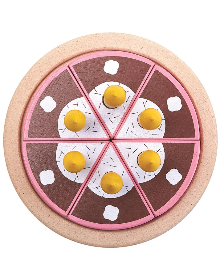Holz-Spielzeug GEBURTSTAGSKUCHEN 15-teilig