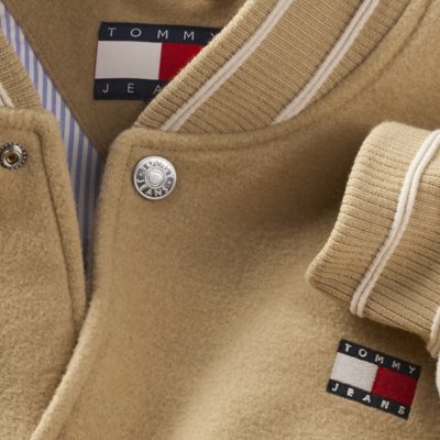 Veste homme Tjm Wool Blend Varsity Jkt Ext TOMMY HILFIGER