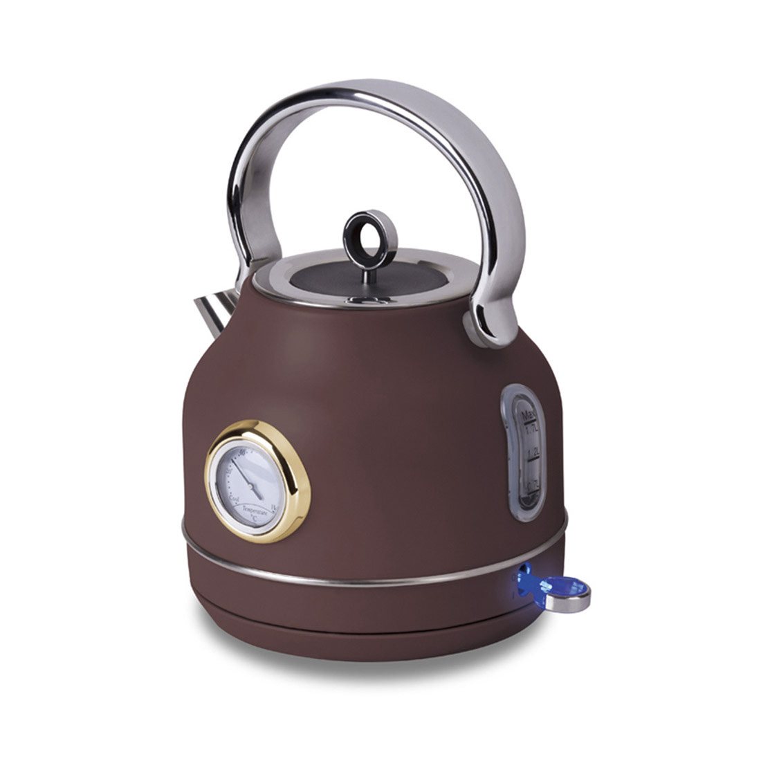 Berlinger Haus Wasserkocher 1.7 Liter matt bordeaux Leonardo Collection