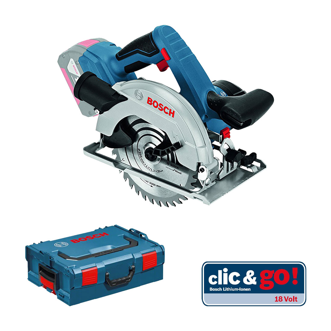 Bosch GKS 18V-57 G Kreiss(L) solo CLC (0 601 6A2 101)