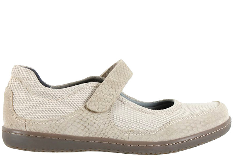 NEW FEET BALLERINA I SANDFARVET MESH