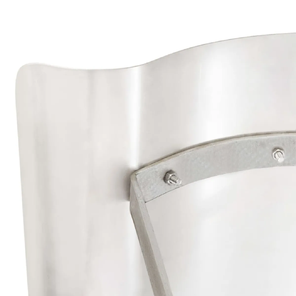 VidaXL Capot de Cheminée Acier Inoxydable