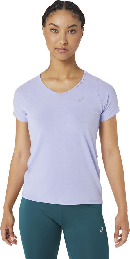 Asics V-Neck løbe T-shirt Blå