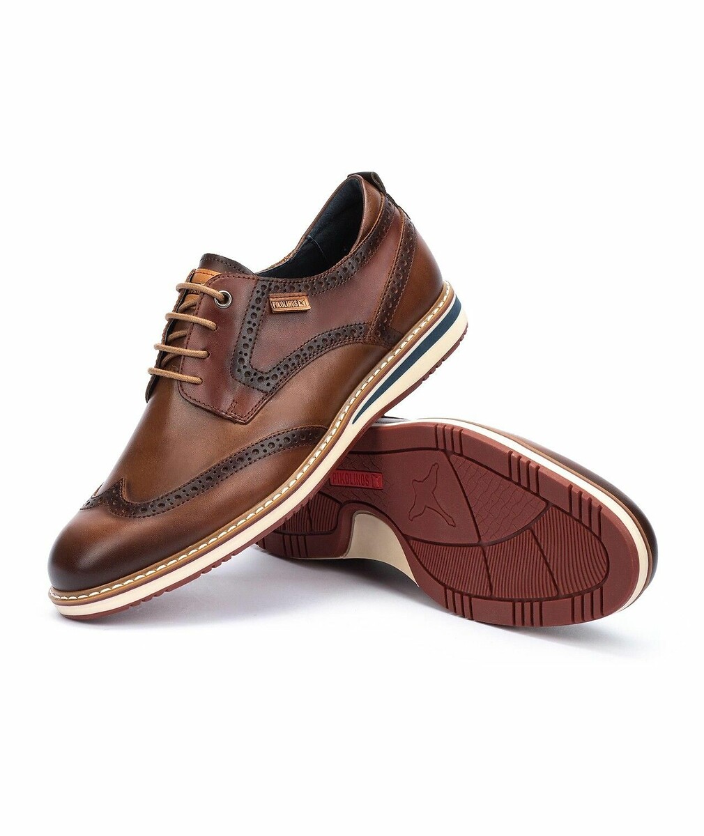 PIKOLINOS<br>Botas de couro com cadarço Bilbao