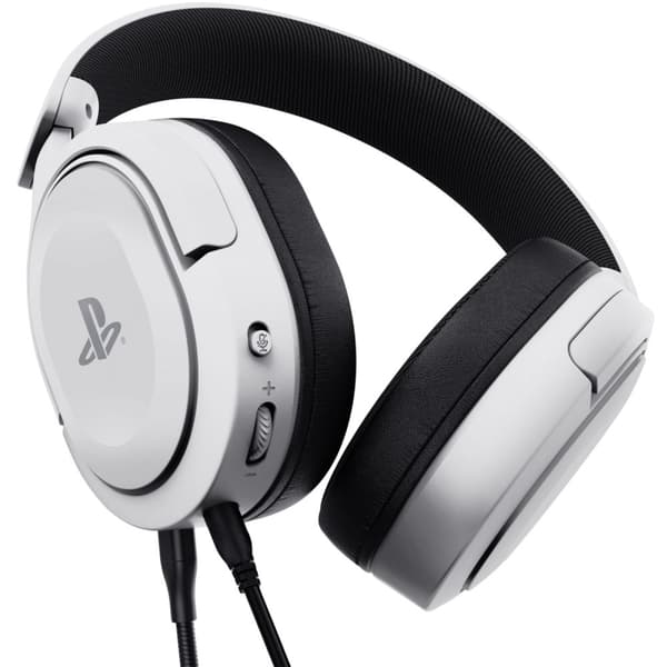 Trust GXT 498W Forta Gaming-hodesett PS5 Hvit
