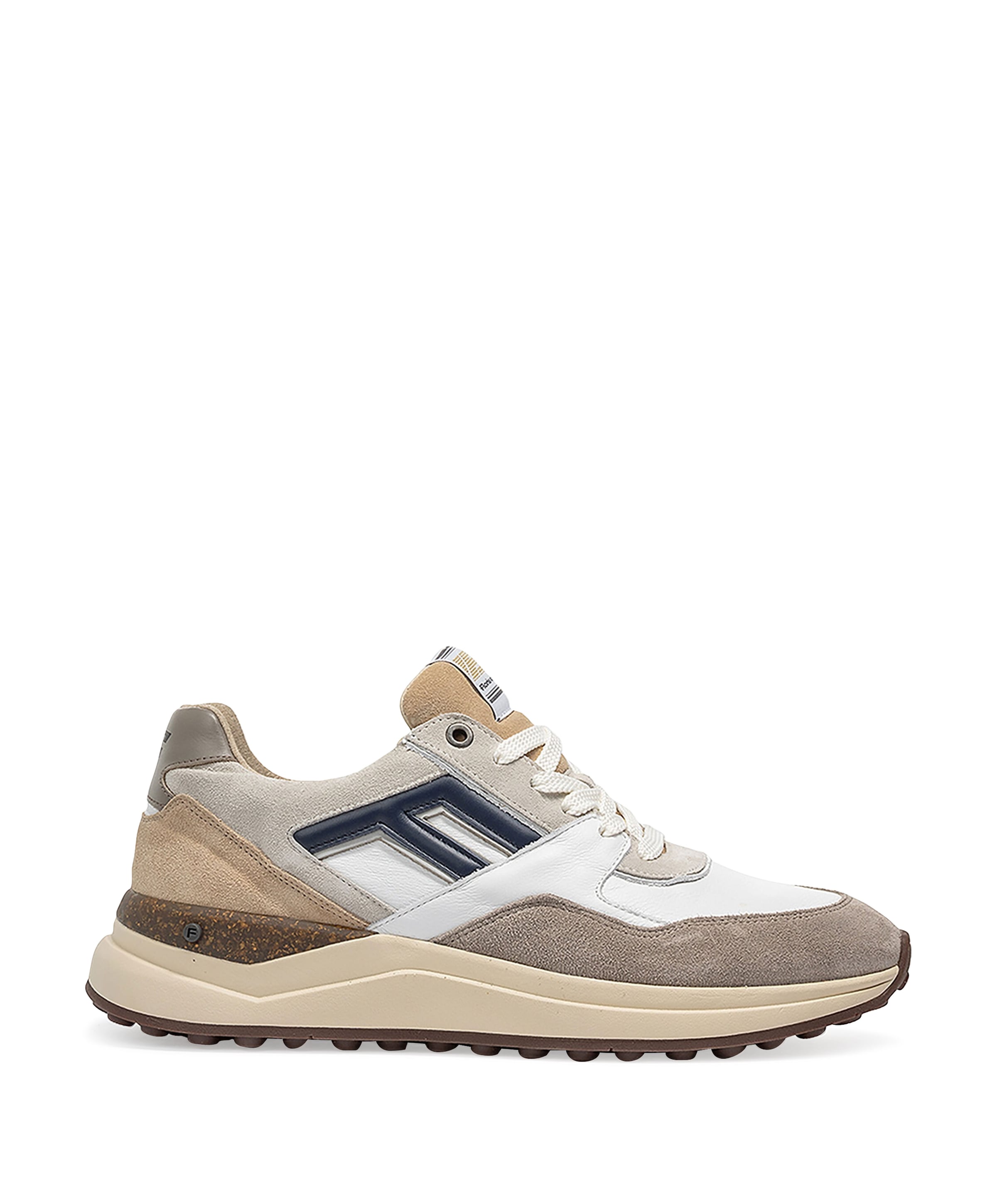 Floris van Bommel heren sneakers wit