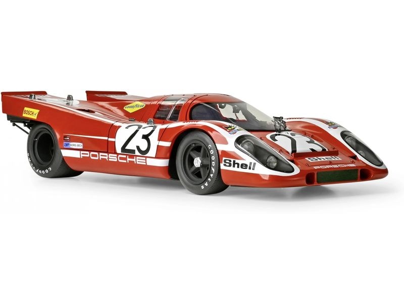 IXO Models Premium Kit Porsche 917KH #23 Salzburg 1:8 Hochdetaillierter Standmodellbausatz im Massstab 1:8