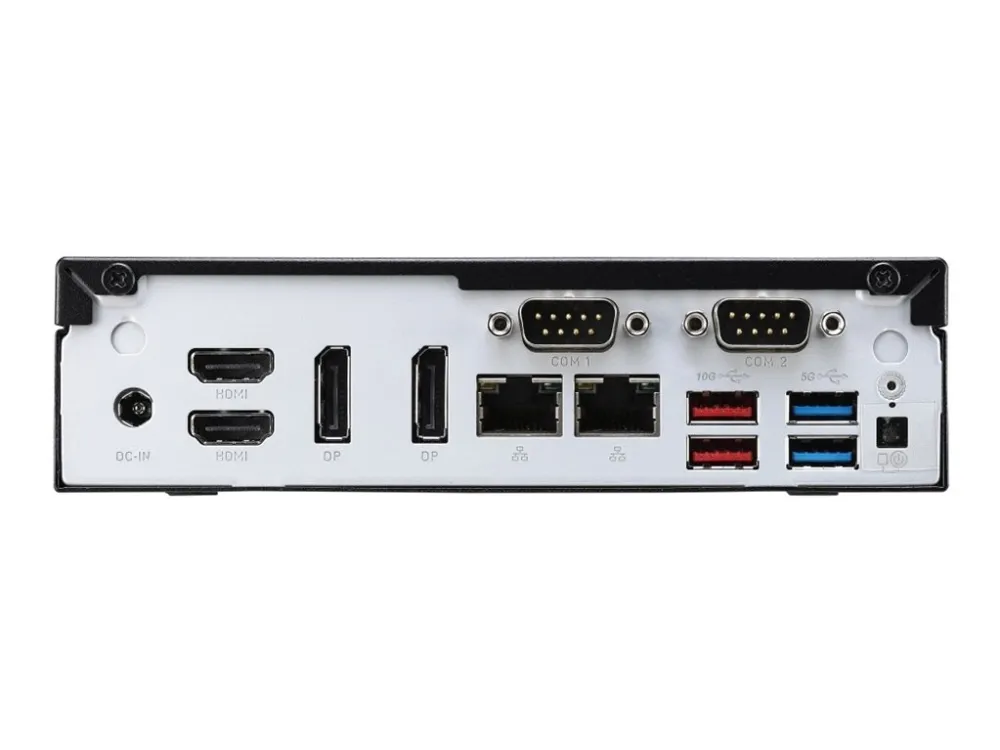Shuttle XPC slim DH670V2 - Barebone - Slim-PC LGA1700 sokkel - Intel H670 - uden CPU - RAM 0 GB - UHD Graphics - Gigabit Ethernet, 2.5 Gigabit Ethernet - sort